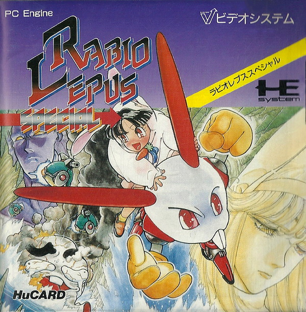 Rabio Lepus box art for PC Engine